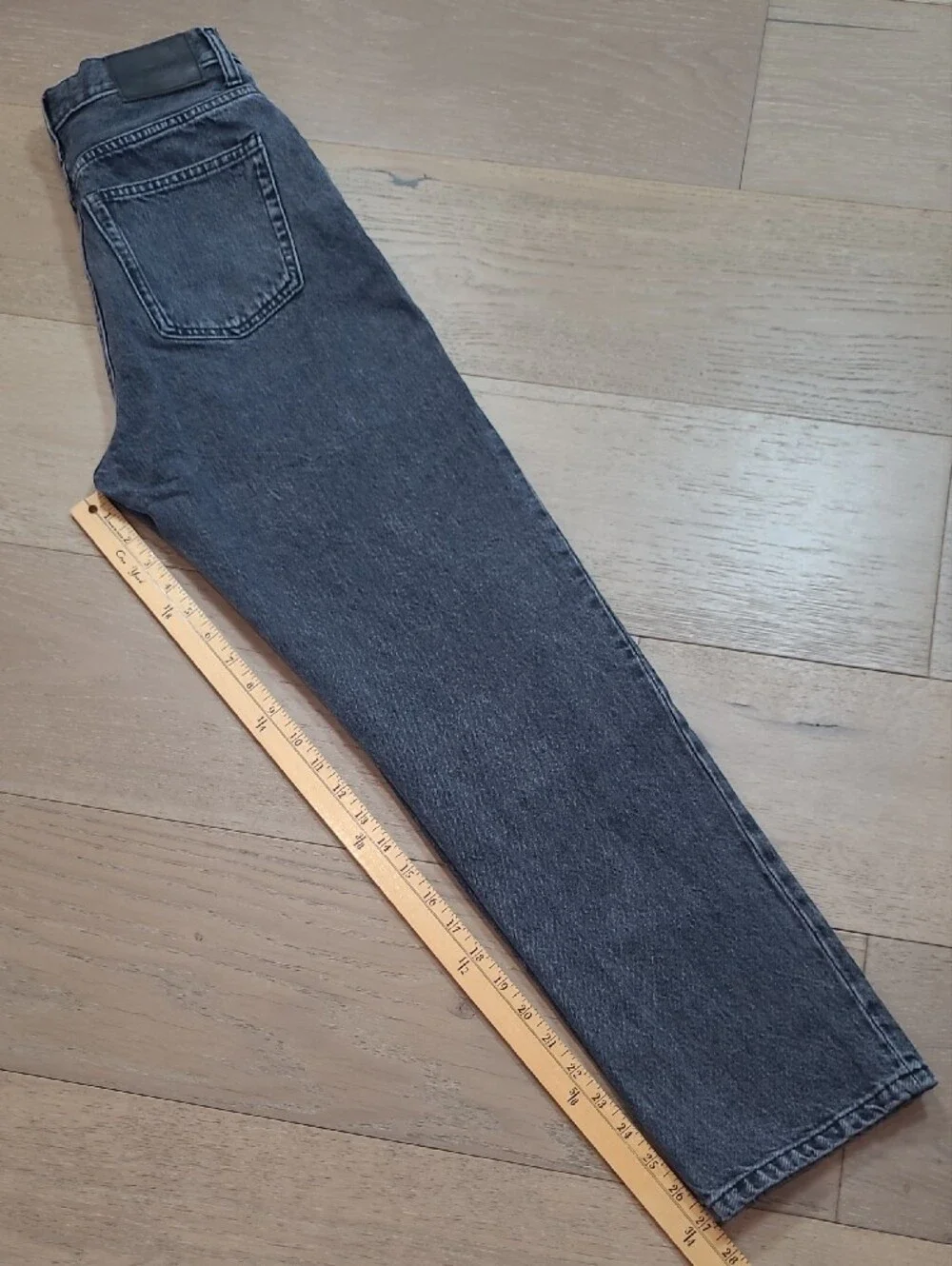 Everlane Jeans Women's sz 26R 90's Cheeky Jean High Rise Black Denim Jeans
